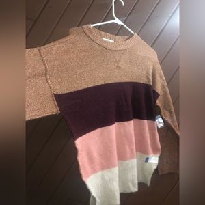 NWT Multi Color Sweater size XS